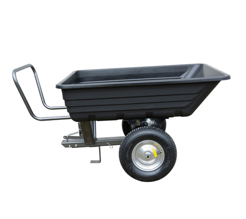 Cobra GTT400HD Poly tow & push trailer, 300Kg weight capacity