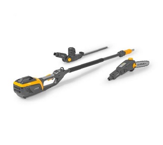 Stiga SMT500ae Long Reach Hedge Cutter & Polesaw (inc. 2ah battery & charger)